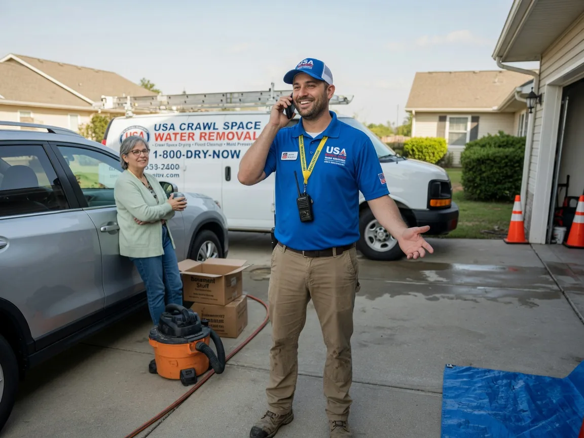 Crawl Space Water Removal Donie, TX FAQs